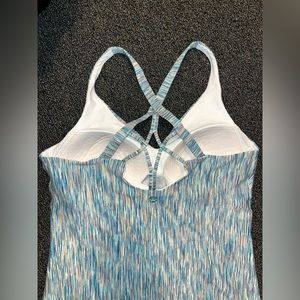 Prana built-in bra tank cross back